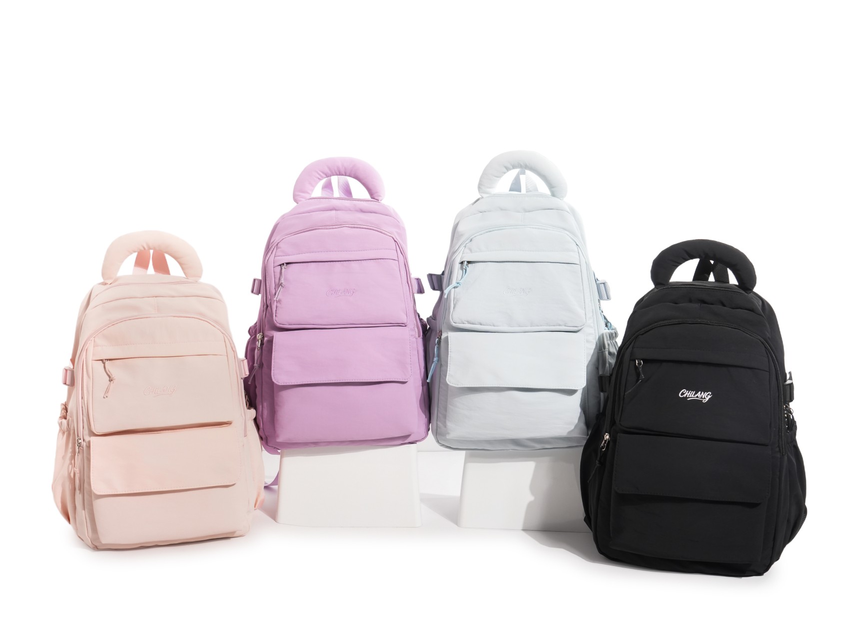 Lightweight Nylon Backpack